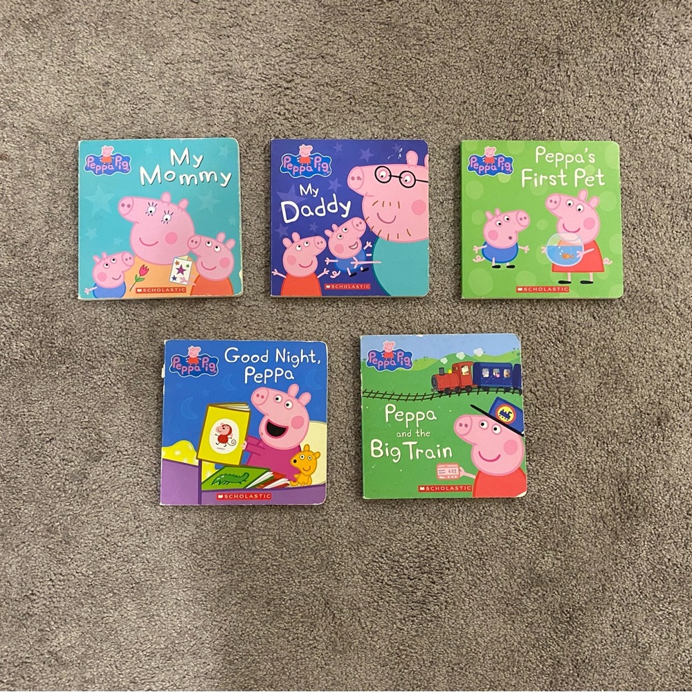 Peppa Pig Book Bundle Lot (5)